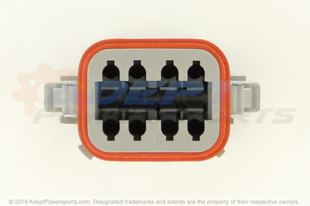 Can-Am 278001743 Male Housing, 8 Circuits