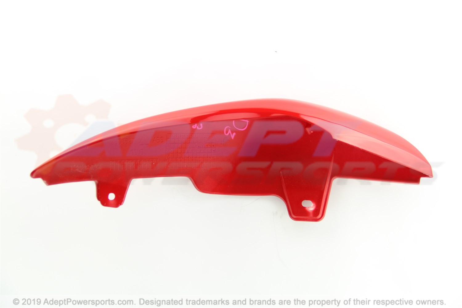 Triumph T2306547CW Side, Panel, Rear, Rh, Diablo, Red