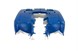 Polaris 5436319-620 Cab, Rear, Blue, Fire, Metallic