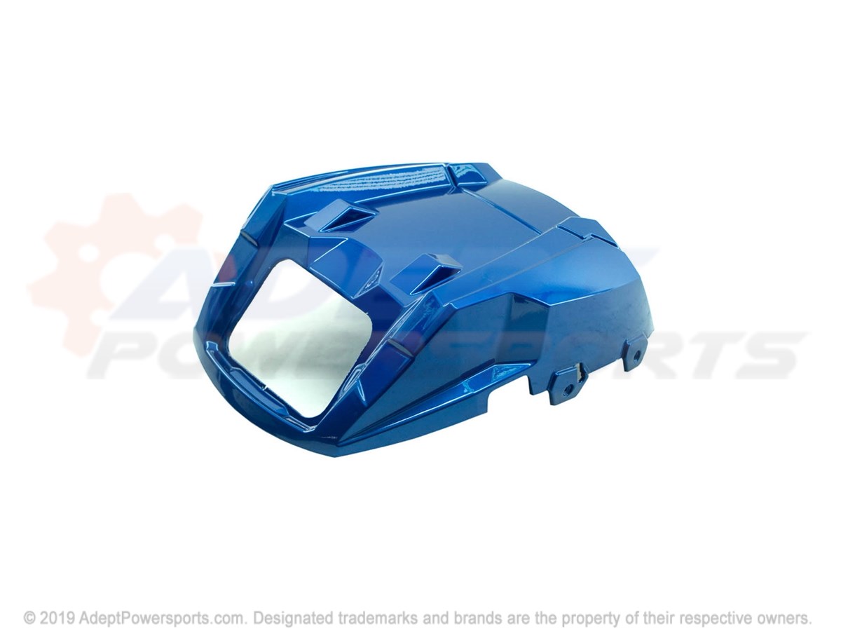 Polaris 5437745-620 Pod, Headlight, Upper, Blue, Fire, Metallic
