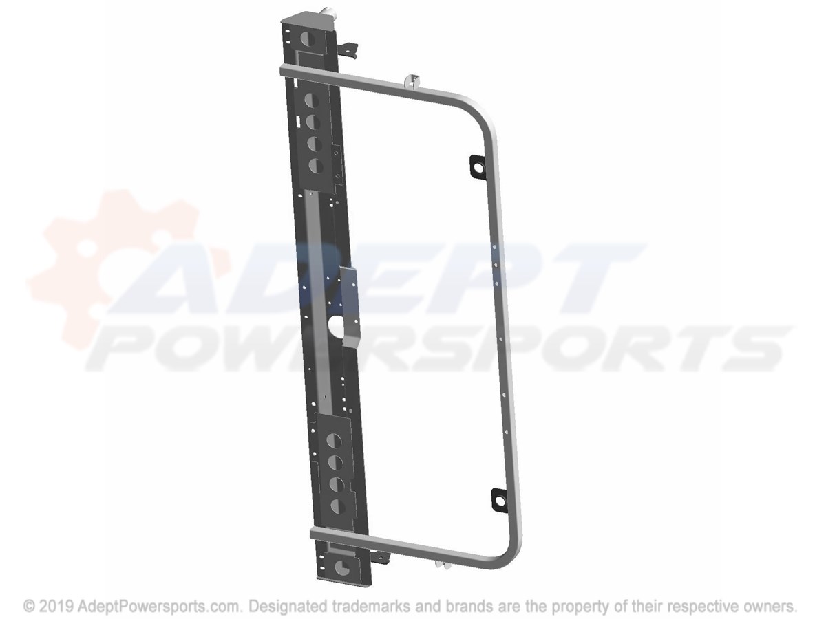 Polaris 1017809-458 Base, Cab/Seat, Matte, Black