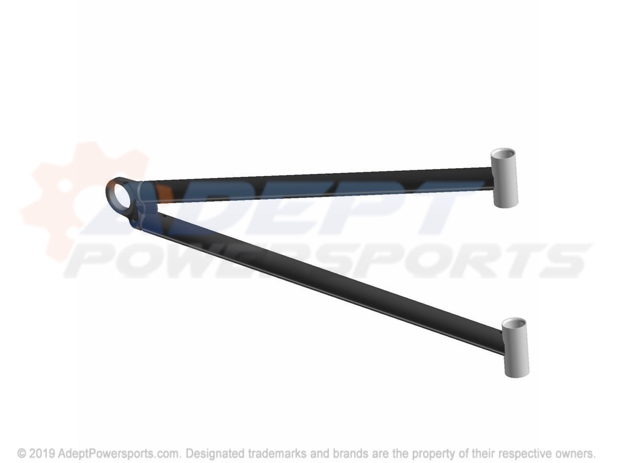 Polaris 1018186-458 Arm, Control, Lower, Front, Matte, Black