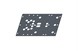Polaris 5438073-070 Plate, Skid, Black
