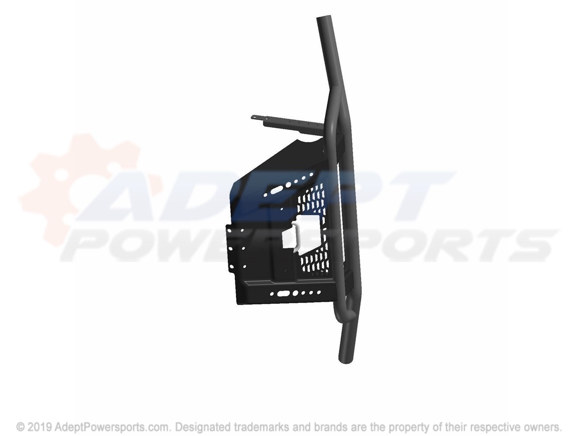 Polaris 1018925-458 Bumper, Matte, Black