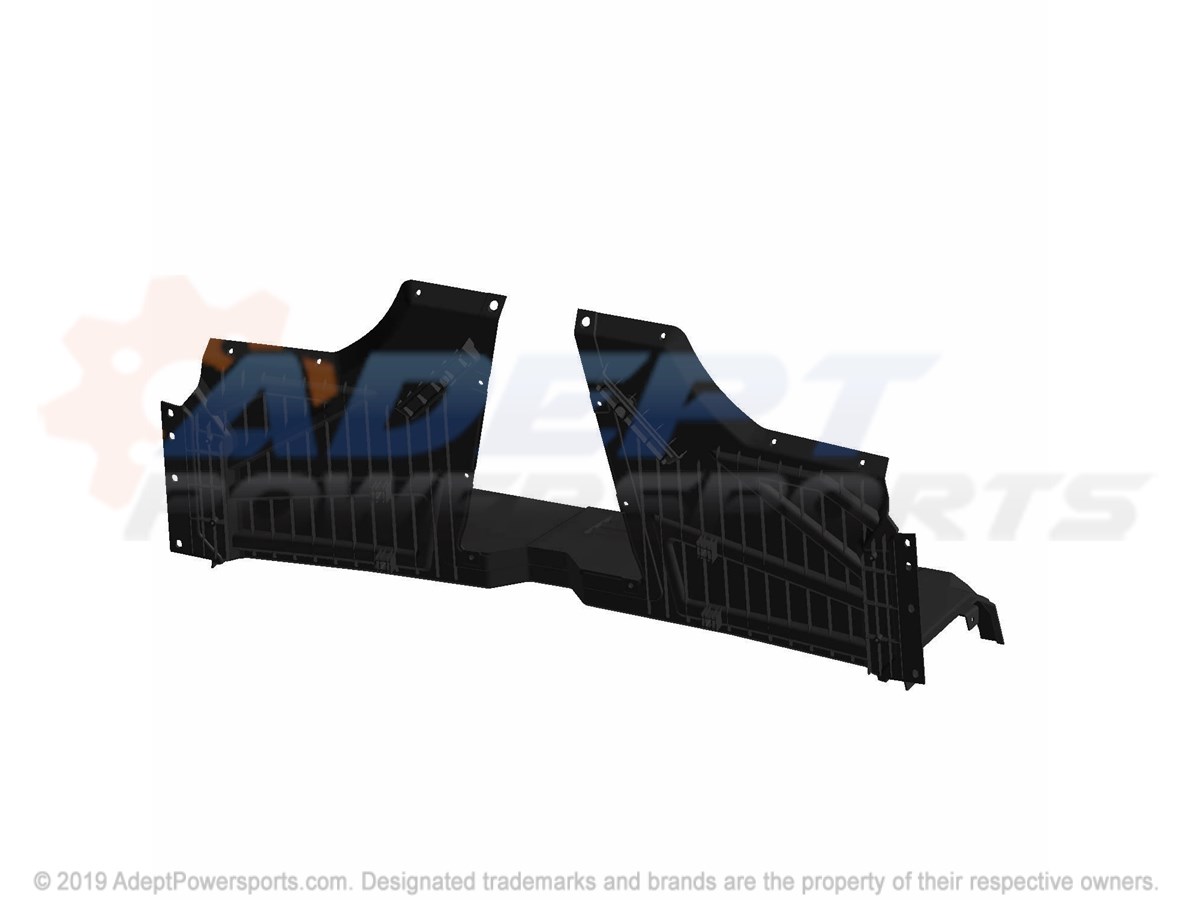 Polaris 5438604-070 Floor, Rear, Black