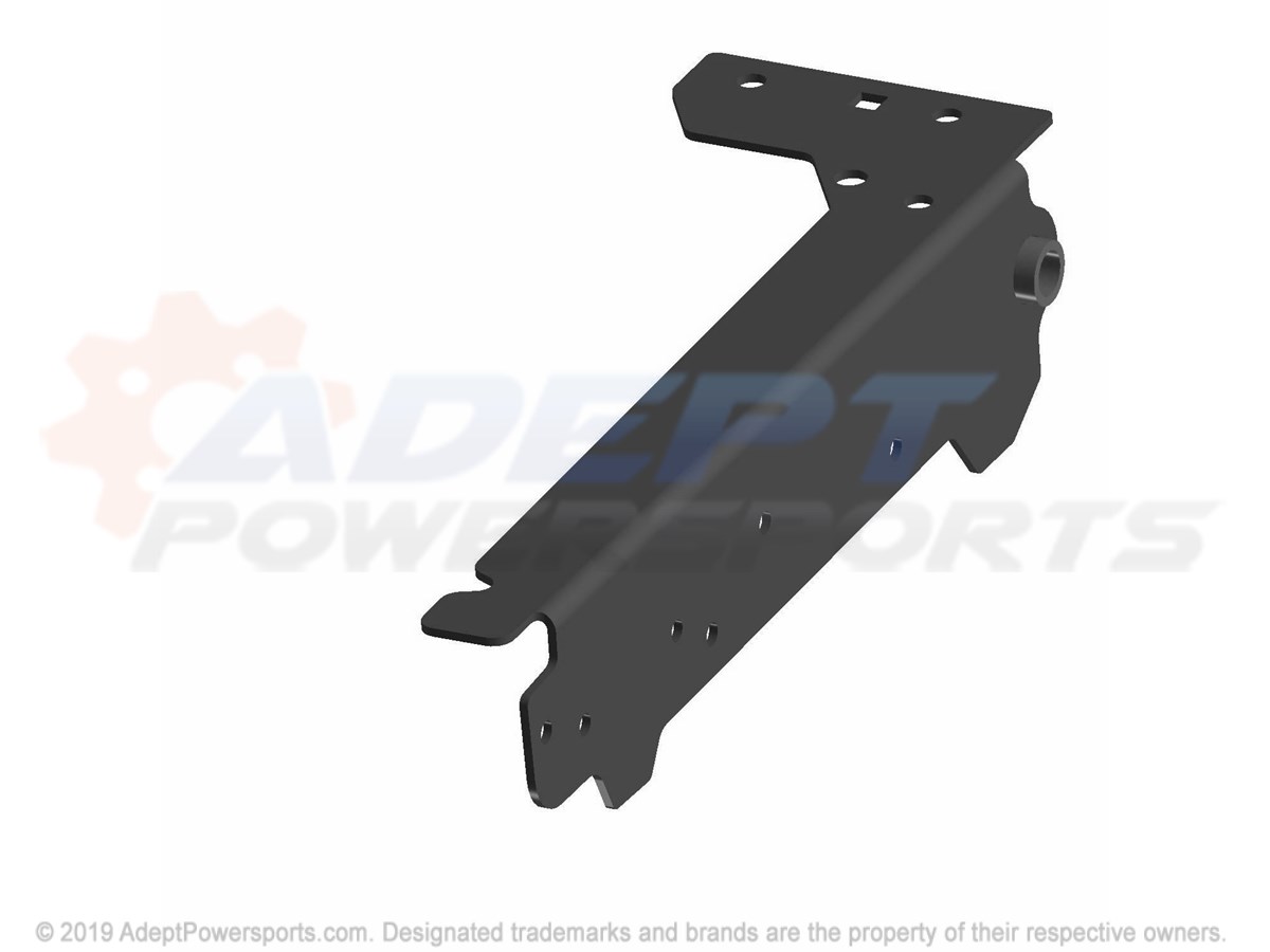 Polaris 1018445-067 Support, Tailgate, Rh, Black