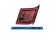 Polaris 5439757-520 Cover, Glovebox, Sunset, Red, [Eaz]