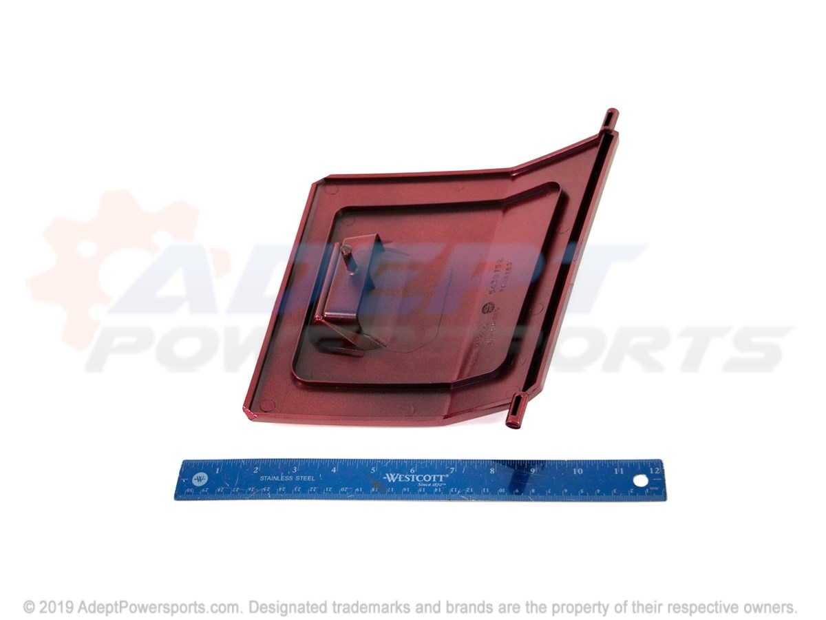 Polaris 5439757-520 Cover, Glovebox, Sunset, Red, [Eaz]