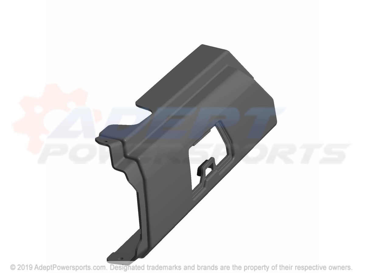 Polaris 5439106-070 Fender, Rear, Upper, Lh, Black