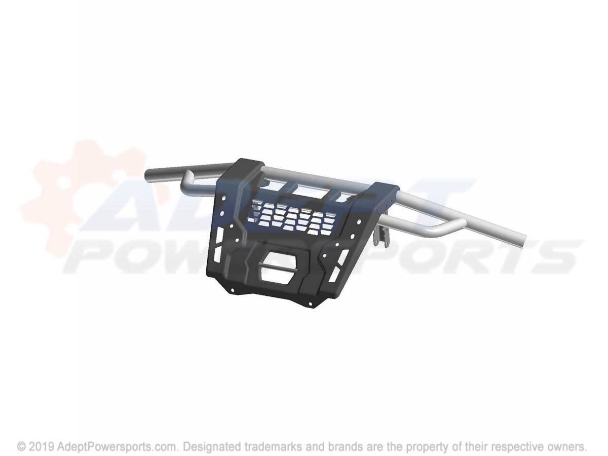 Polaris 1018353-458 Bumper, Front, Matte, Black