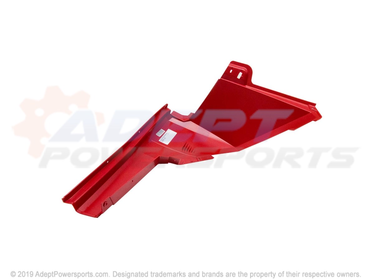 Polaris 5439009-342 Fender, Front, Lh, Solar, Red, [Ear]