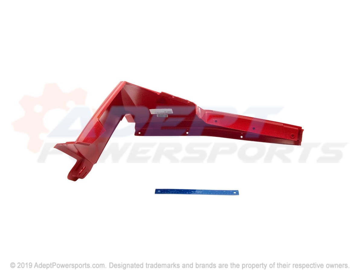 Polaris 5439009-342 Fender, Front, Lh, Solar, Red, [Ear]
