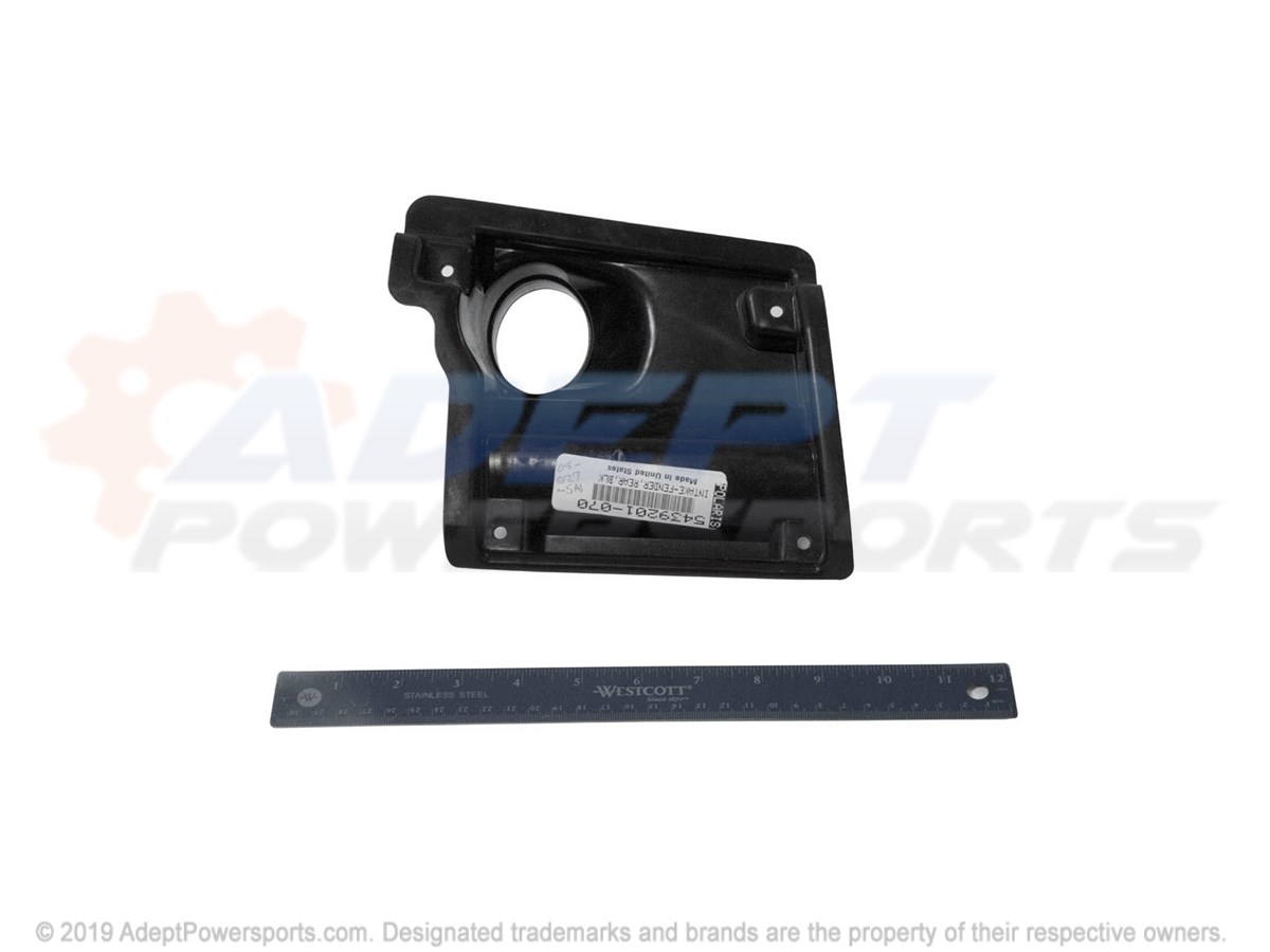 Polaris 5439201-070 Fender, Intake, Rear, Black