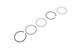 Polaris 2204949 Kit, Piston, Ring