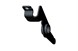 Polaris 1018860-458 Pedal, Throttle, Outer, Matte, Black