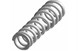 Polaris 7043652-458 Spring, Rear, Matte, Black