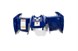 Polaris 2634094-341 Cab, Front, Sonic, Blue, [Ag]