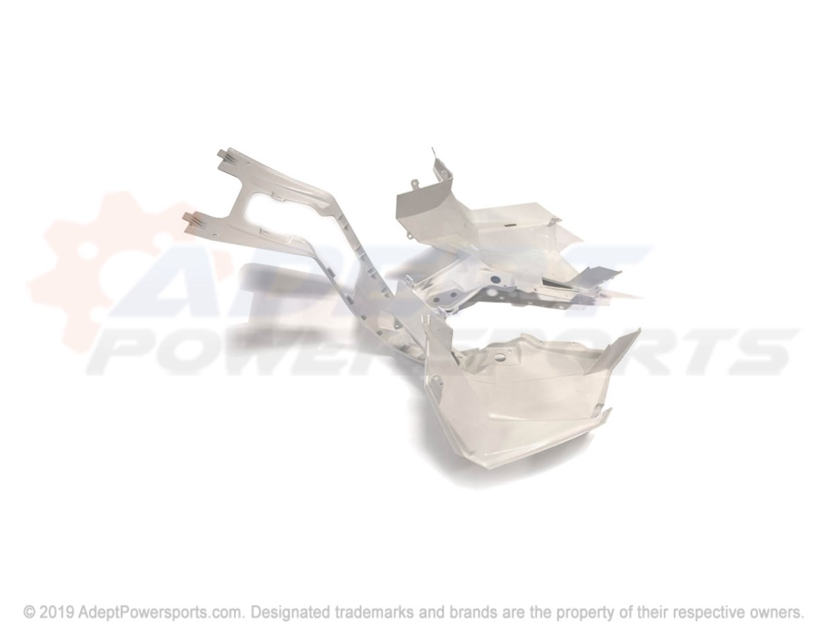 Polaris 2634786-599 Assembly, Cab, Front, White, Lightning