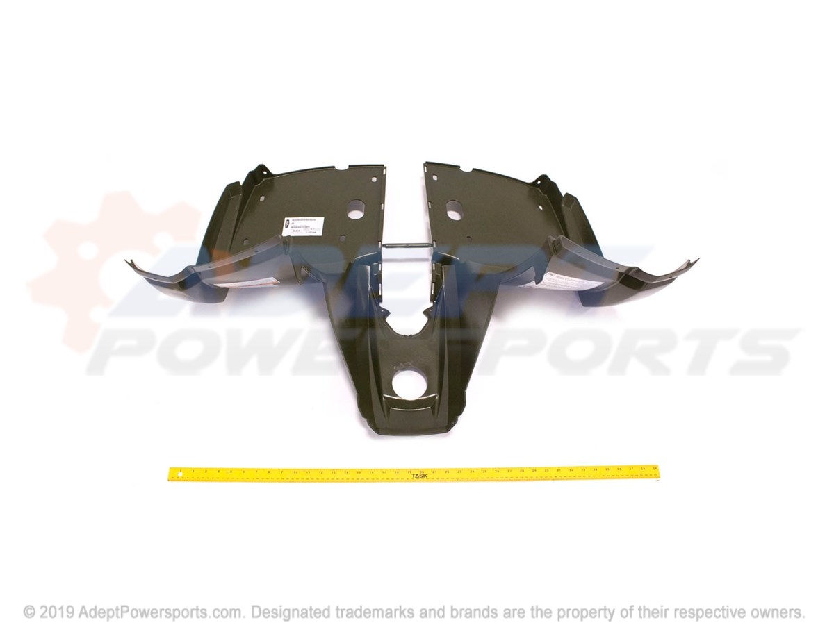 Polaris 0454914-498 Assembly, Cab, Front, W/Decal, Green