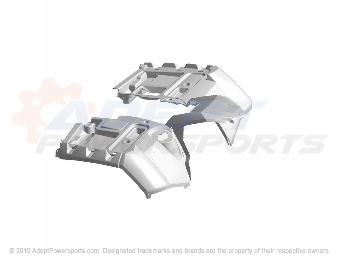 Polaris 2633779-538 Assembly, Cab, Front, Pearl, White, [Eap]