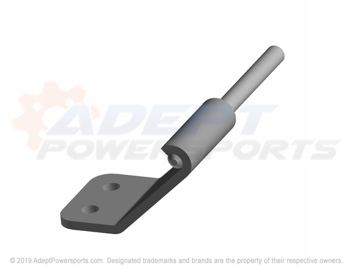 Polaris 1018774-329 Hinge, Upper, Lh, Black
