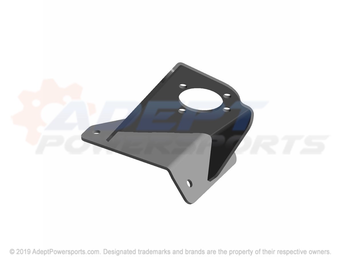 Polaris 1018694-329 Mount, Hydraulic, Steering, Black