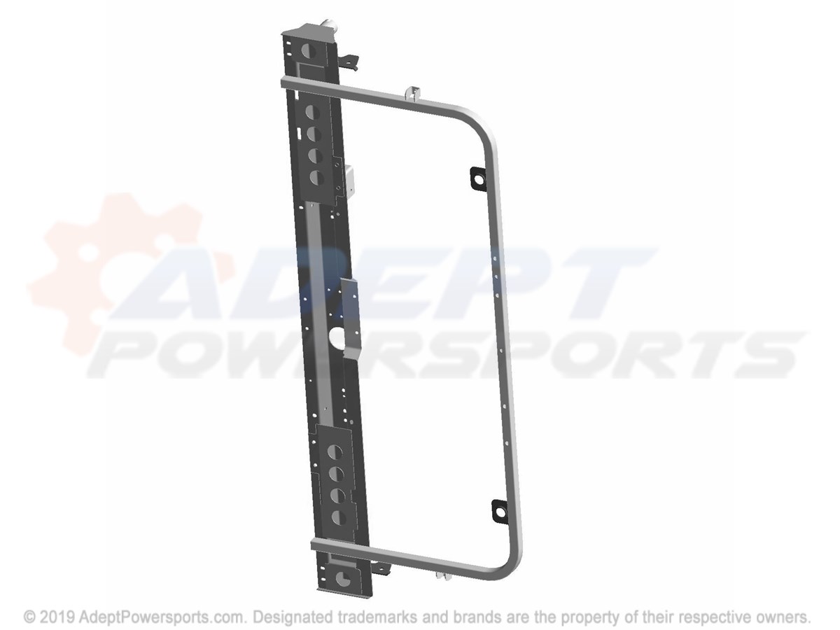 Polaris 1019938-458 Base, Cab/Seat, Matte, Black