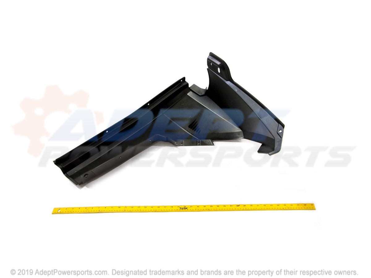 Polaris 5439753-632 Fender, Front, Lh, Matte, Titanium, Metallic, [Eamc]