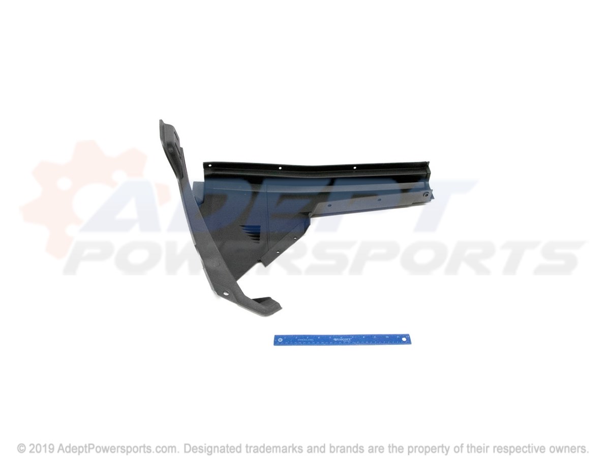 Polaris 5439754-632 Fender, Front, Rh, Matte, Titanium, Metallic, [Eamc]