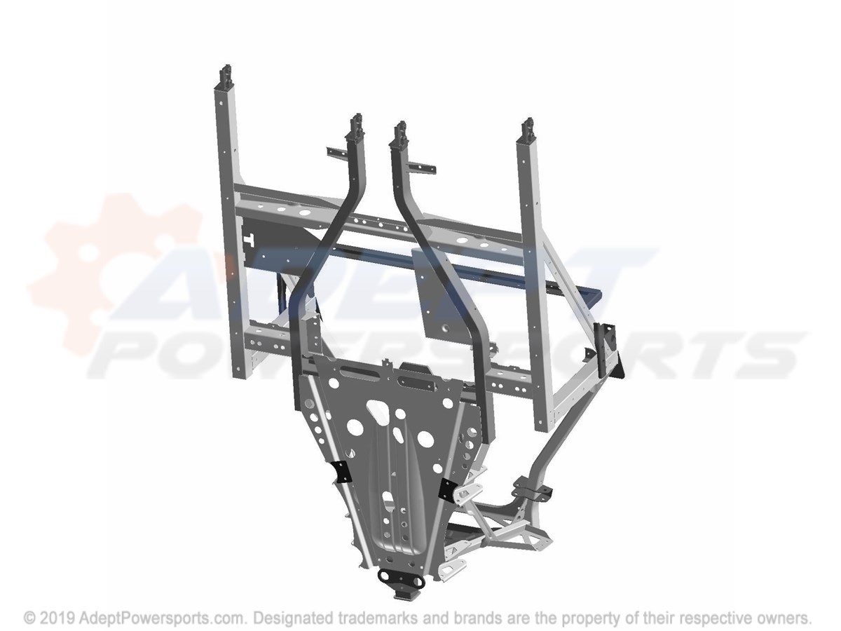 Polaris 1018935-458 Frame, Rear, Matte, Black