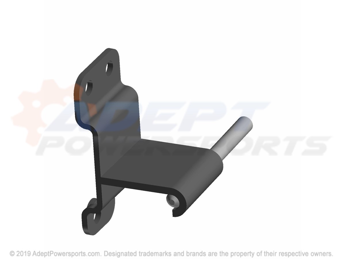Polaris 1018772-458 Hinge, Lower, Lh, Matte, Black