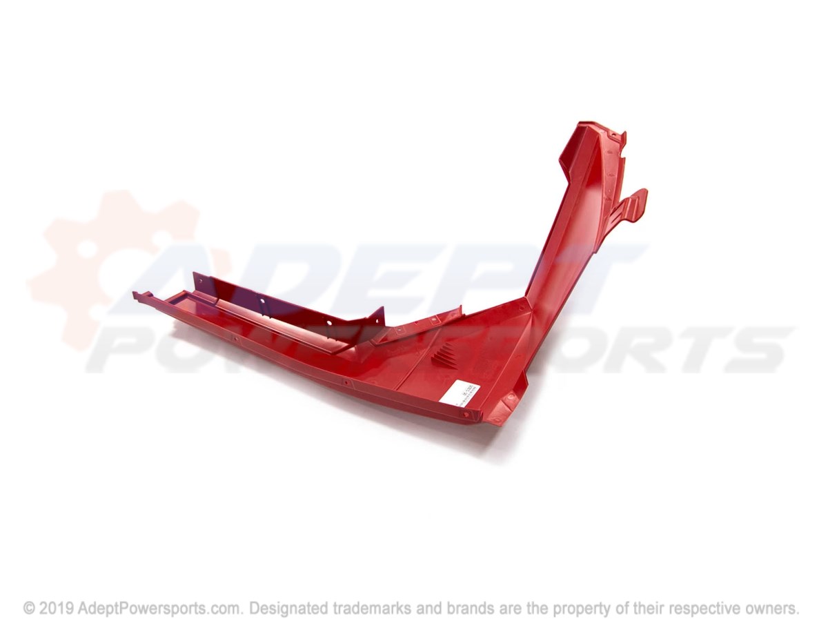 Polaris 5439010-342 Fender, Front, Rh, Solar, Red, [Ear][8Arc][Earc]