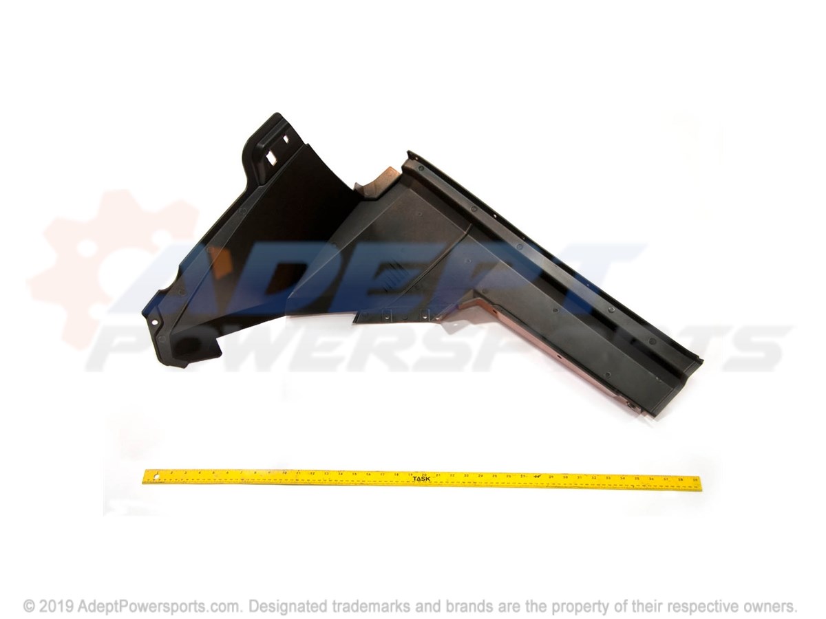 Polaris 5451249-493 Fender, Front, Rh, Nuclear, Sunset, Tangerine