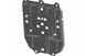 Polaris 5450568-070 Plate, Skid, Rear, Black
