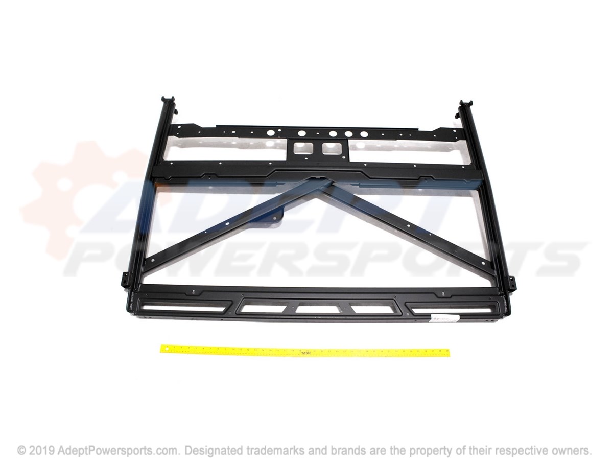 Polaris 1020555-458 Weld-Cab, Frame, Rear, M.Blk