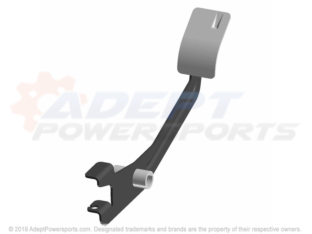 Polaris 1020390-458 Weld-Throttle, Pedal, Blk