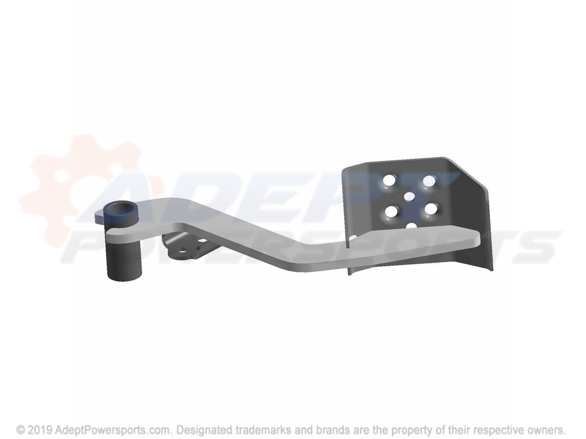 Polaris 1020198-458 Weld-Brake, Pedal, Blk