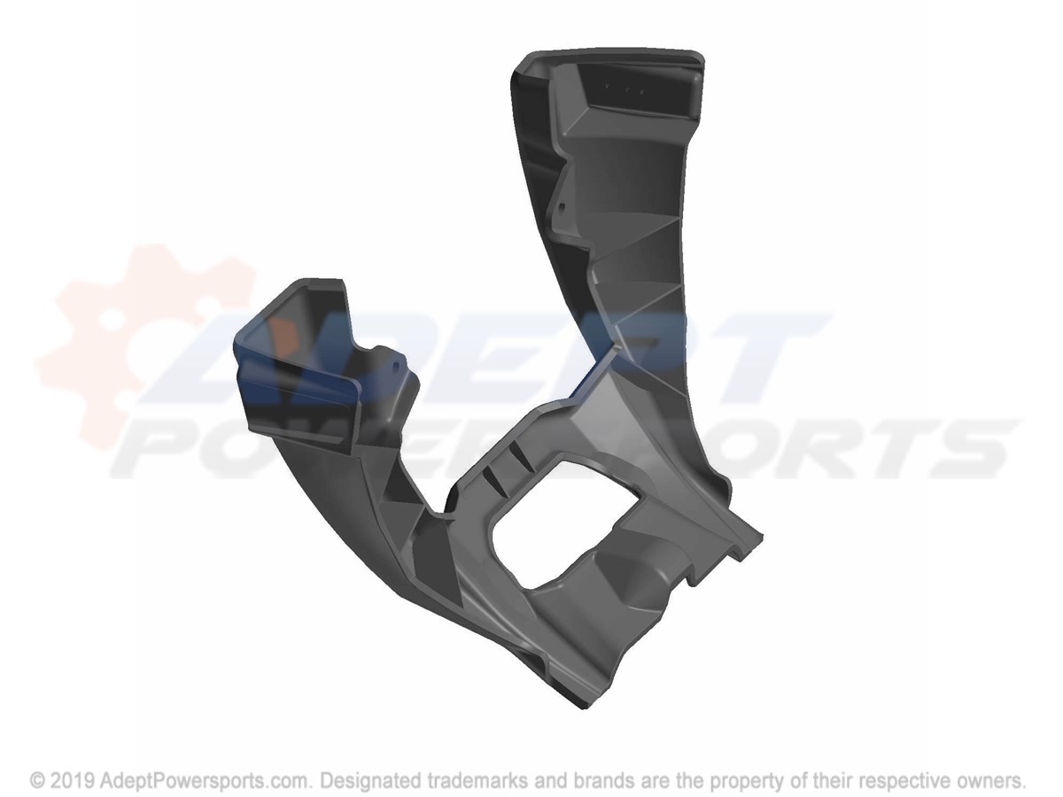 Polaris 5451745-070 Cover-Fang, Frt, Mod, Intplow, Blk