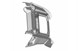 Polaris 5451817-070 Cover-Front, Lower, Tractor, Blk