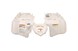 Polaris 2633734-599 Asm-Cab, Fr, Svc, Wht, Lightning