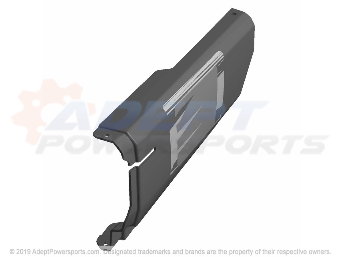Polaris 2635506-070 Asm-Fender-Rear, Upper, Rh, Blk