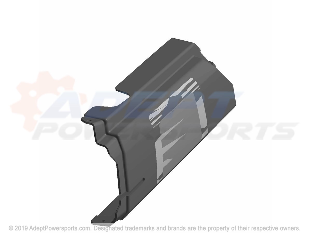 Polaris 2635505-070 Asm-Fender-Rear, Upper, Lh, Blk
