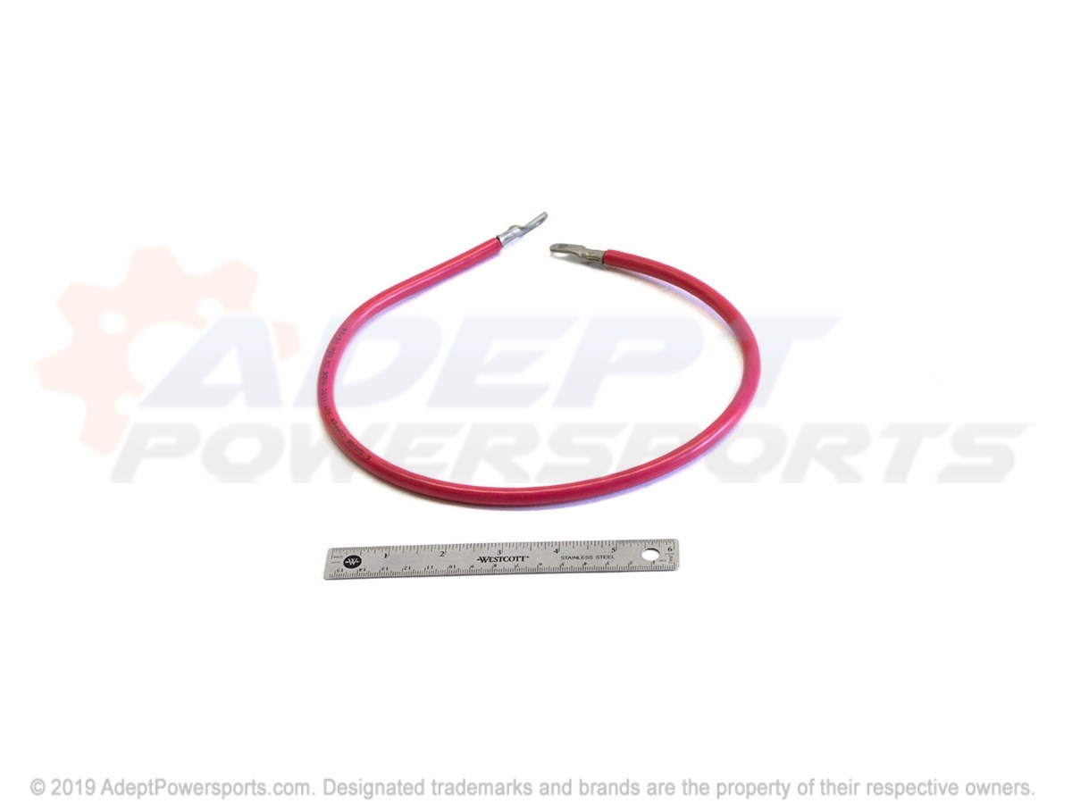 Polaris 4013471-610 Cable-Power, Winch, Red, #6, 610Mm