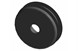 Polaris 5450653 Plug-End, Cap, 1.125", Dia, Ribbed