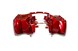 Polaris 5451775-520 Cab-Rr, Spm, Trg, Pntd, Sunset, Red