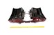 Polaris 5451775-520 Cab-Rr, Spm, Trg, Pntd, Sunset, Red