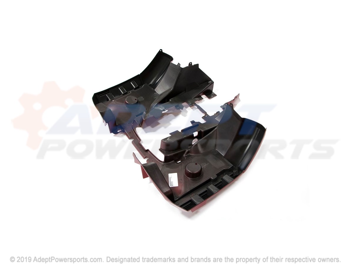 Polaris 5451775-520 Cab-Rr, Spm, Trg, Pntd, Sunset, Red