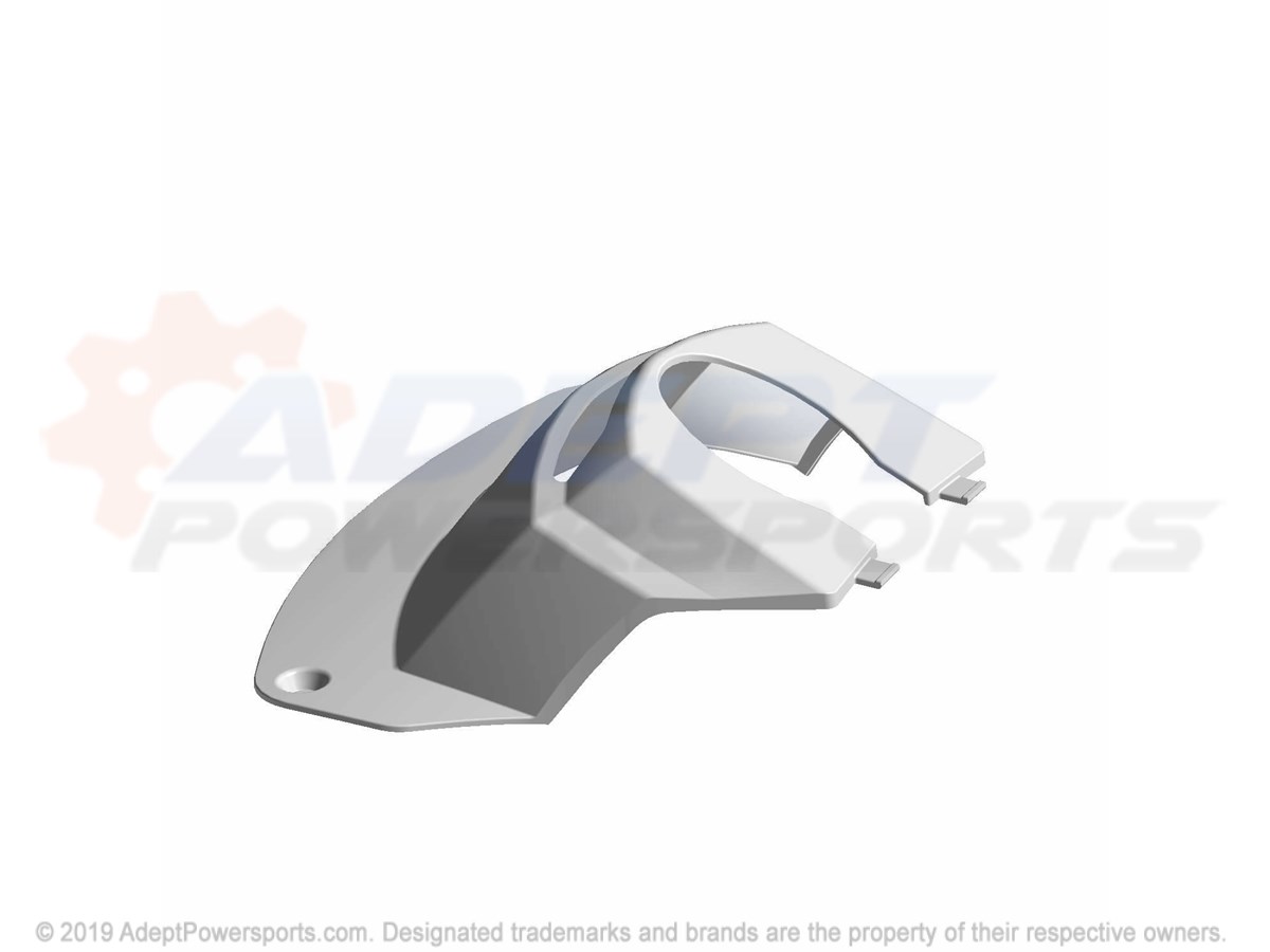 Polaris 5437739-632 Cover-Fr, Pntd, Matte, Titanium