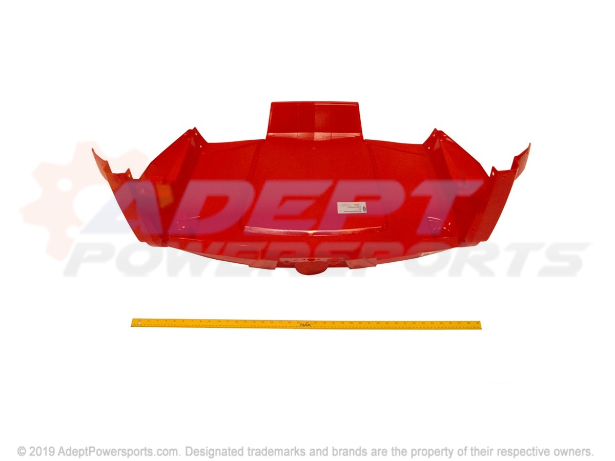 Polaris 0455086-293 Asm-Hood, Rzr-Y, Mod, Red