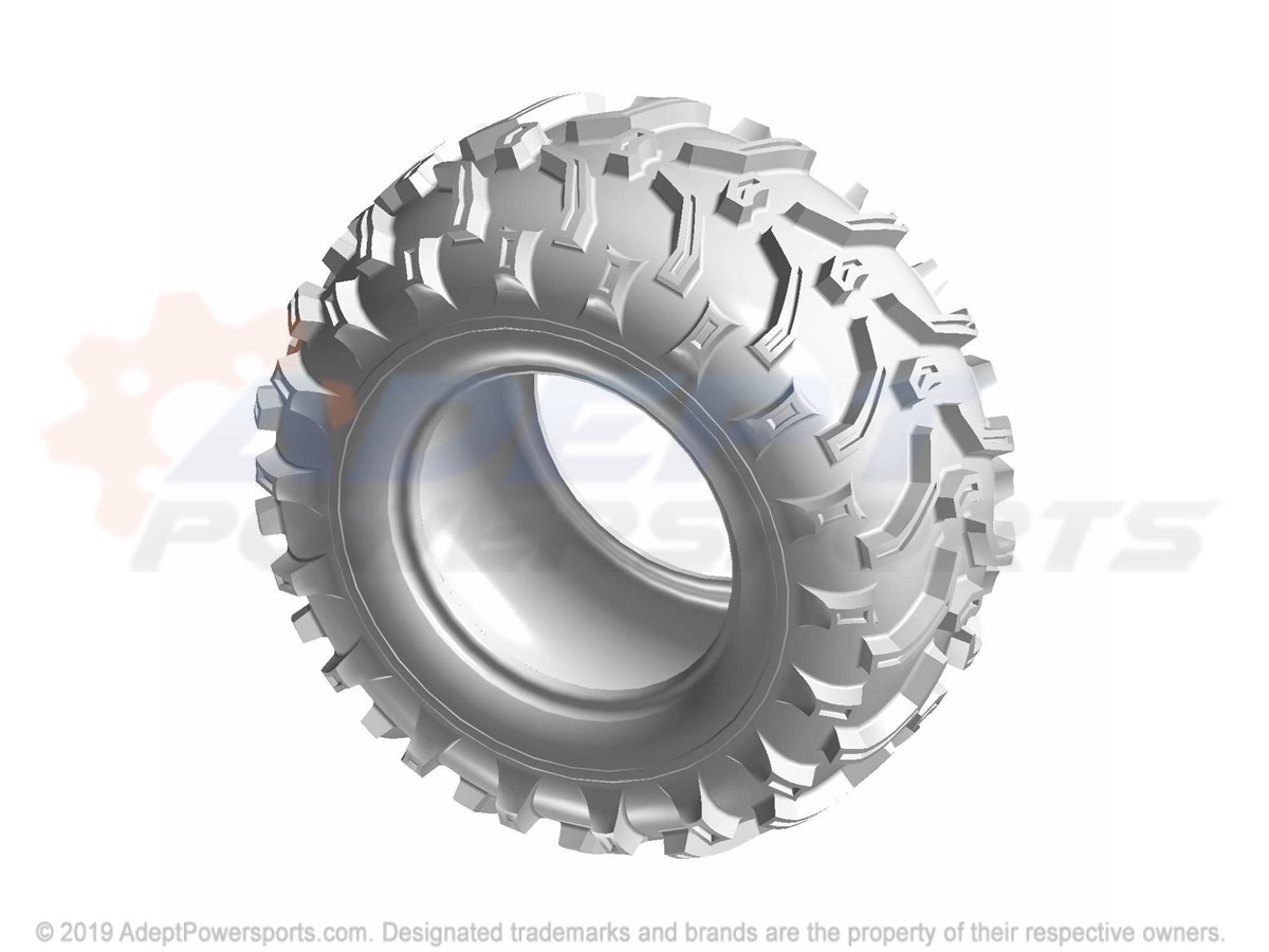 Polaris 5415548 Tire-Rr, 25X12.5-12, 6P, Kenda, Bc